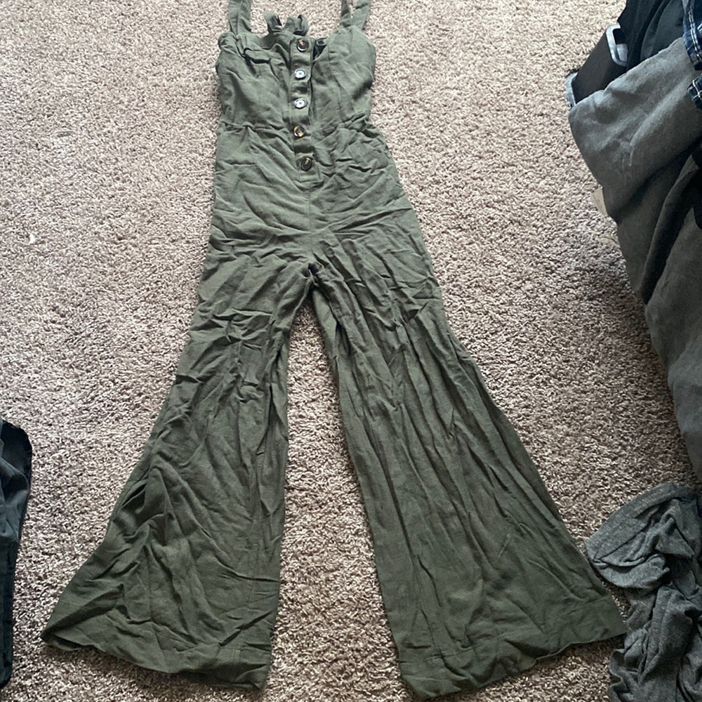 BRAND- wild fable SIZE- small COLOR- army green one piece